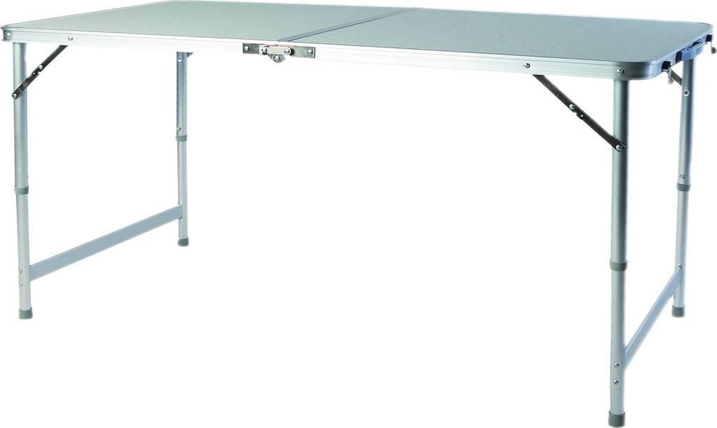 XXL Campingtisch Outdoortisch Gartentisch klappbar Alu 120x60x58/70cm