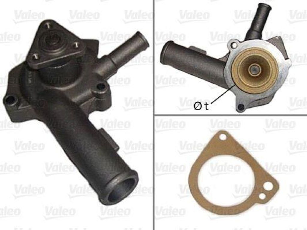 VALEO Kühlmittelpumpe Wasserpumpe für FORD FIESTA III (GFJ) 506012