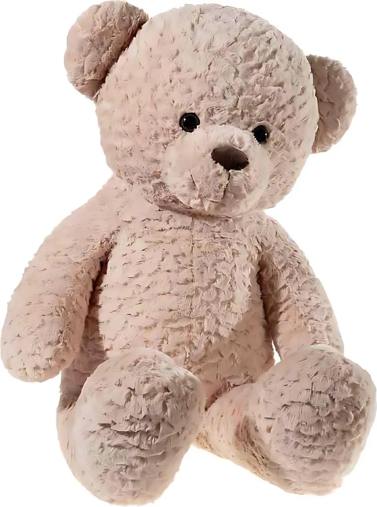 Ours en peluche géant 100cm en tissu Curly brun clair pour enfant