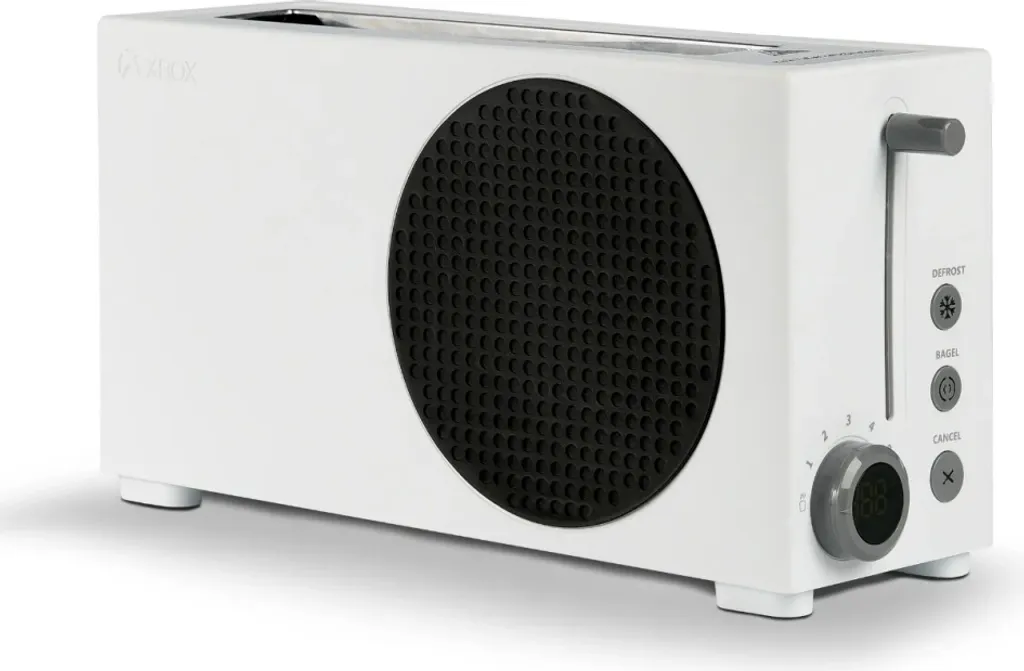 Grille-pain Xbox Series S Ukonic - Toaster 2 Fentes Design Gaming Blanc
