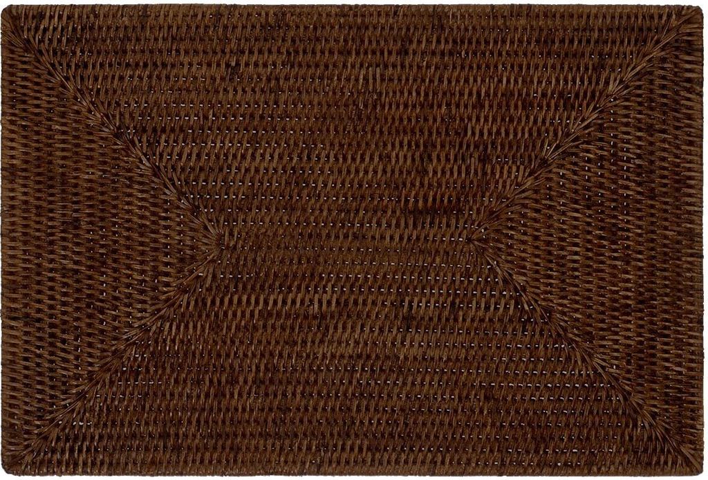 Tischset / Platzset Rattan Rechteckig 45x30cm, Produktbild 