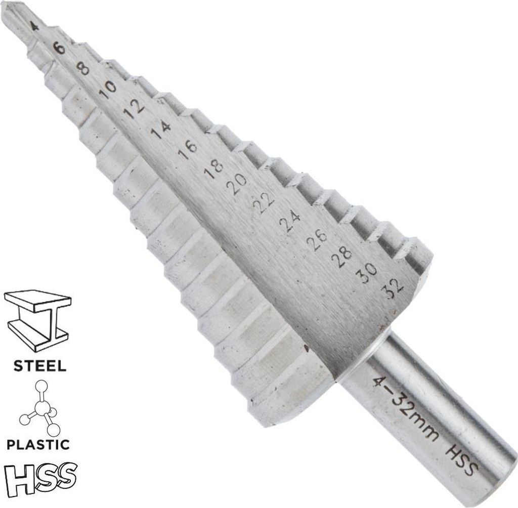 Stufenbohrer Weihnachtsbaum 4-22 mm 57H739 GRAPHITE