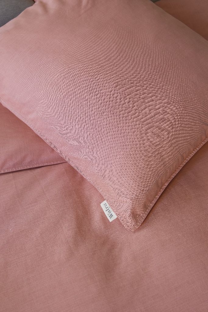 Walra Bettwäsche Vintage Baumwolle Terrakotta - 135x200 cm
