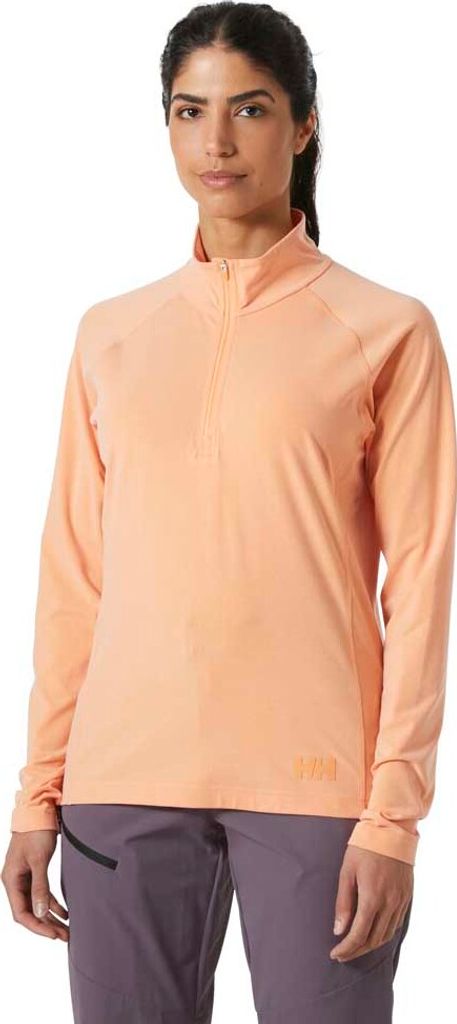 Helly Hansen Tyri Fleece Mit Halbem Reißverschluss Orange XS Frau Orange XS
