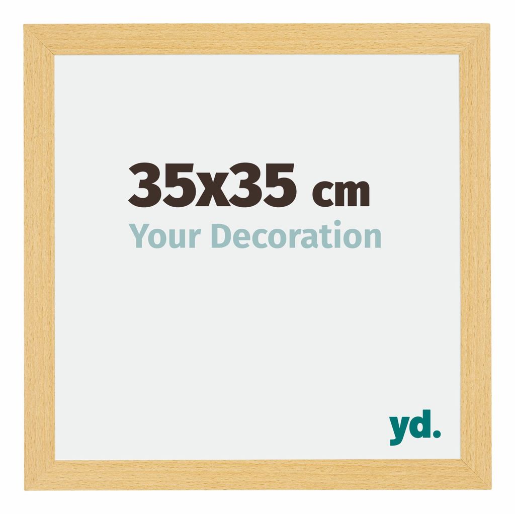 Bilderrahmen, 35x35 cm, Buche Nachbildung, MDF, Mura Produktbild 