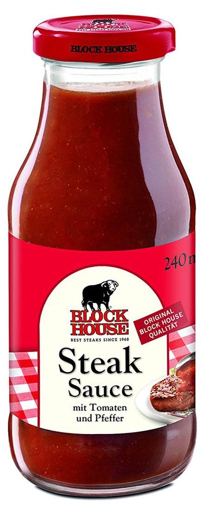 Block House Sos do steków z pomidorami i papryką 240 g Zdjęcie produktu 