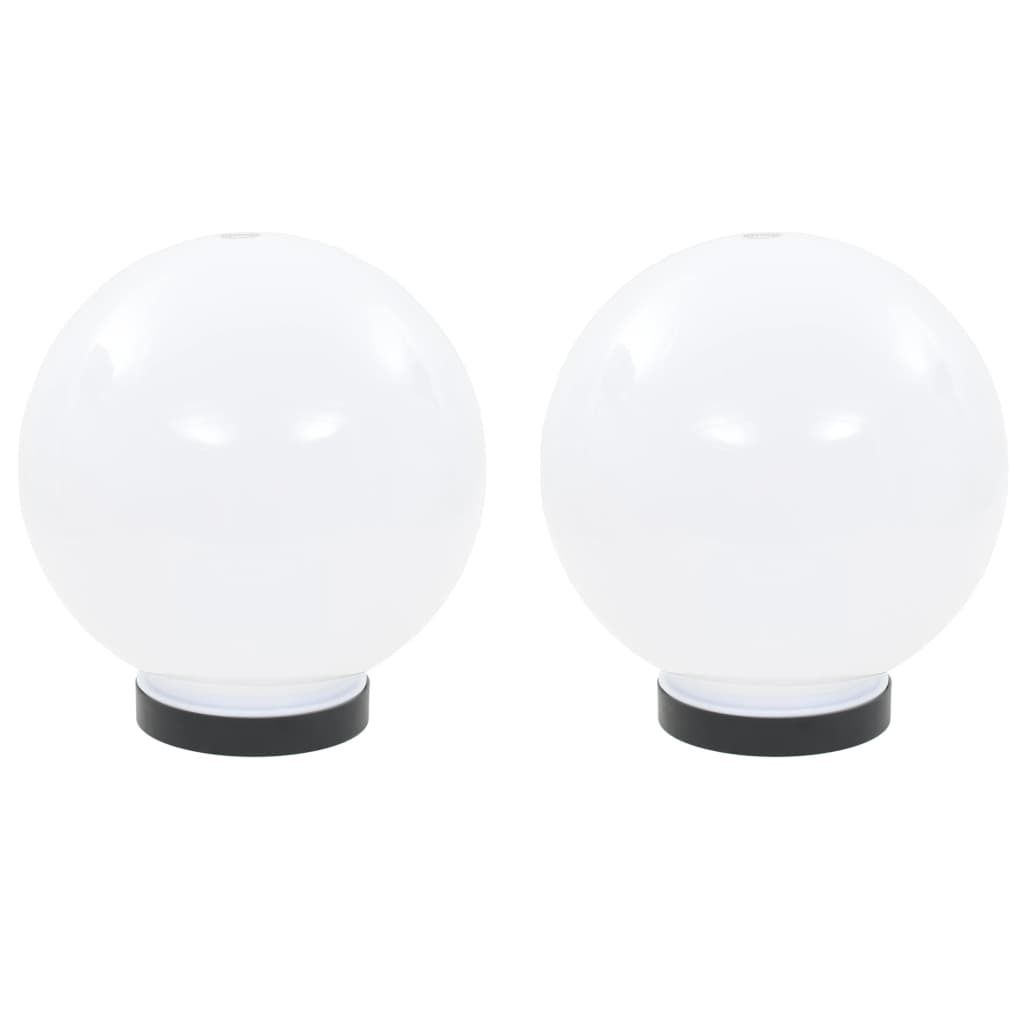 vidaXL LED zahradní světla 2 ks. Kulové 20 cm PMMA Obrázek produktu 