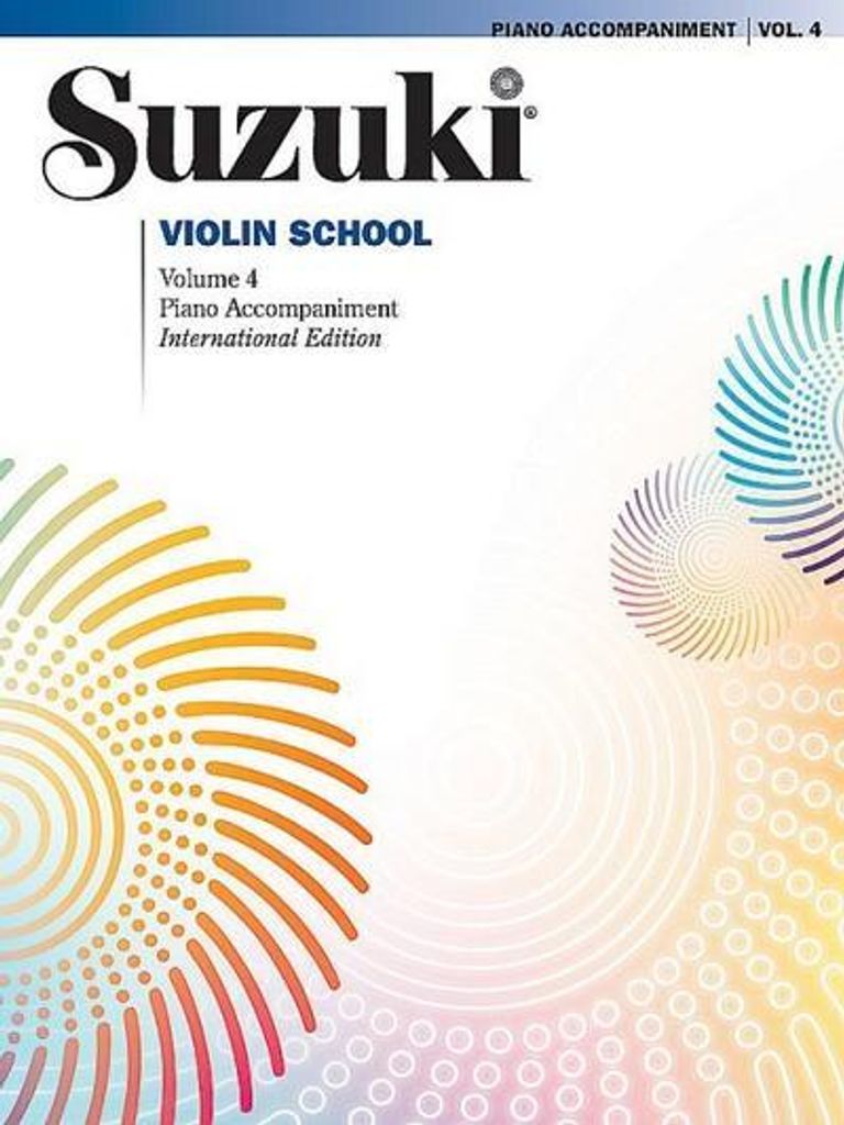 Suzuki Violin School, Vol 4: Piano Acc. Immagine del prodotto 