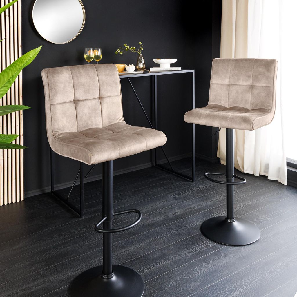 riess-ambiente Höhenverstellbarer Barhocker MODENA Produktbild 