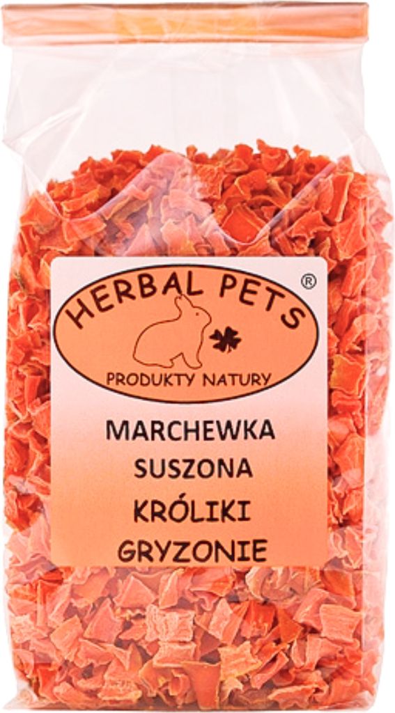 Getrocknete Karotten - Natürlicher Snack Für Kaninchen Und Nager 125G