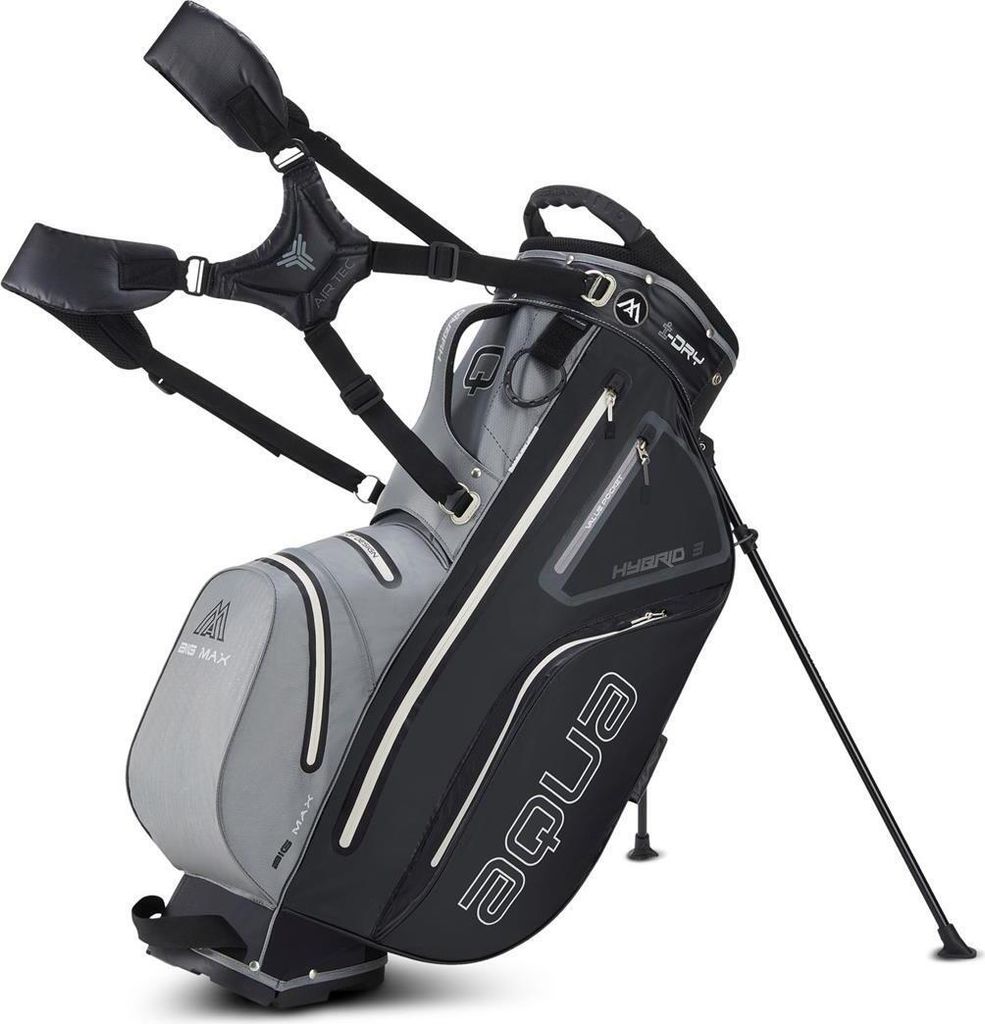 Big Max Golf Ständerbag Aqua Hybrid 3 Grey-black