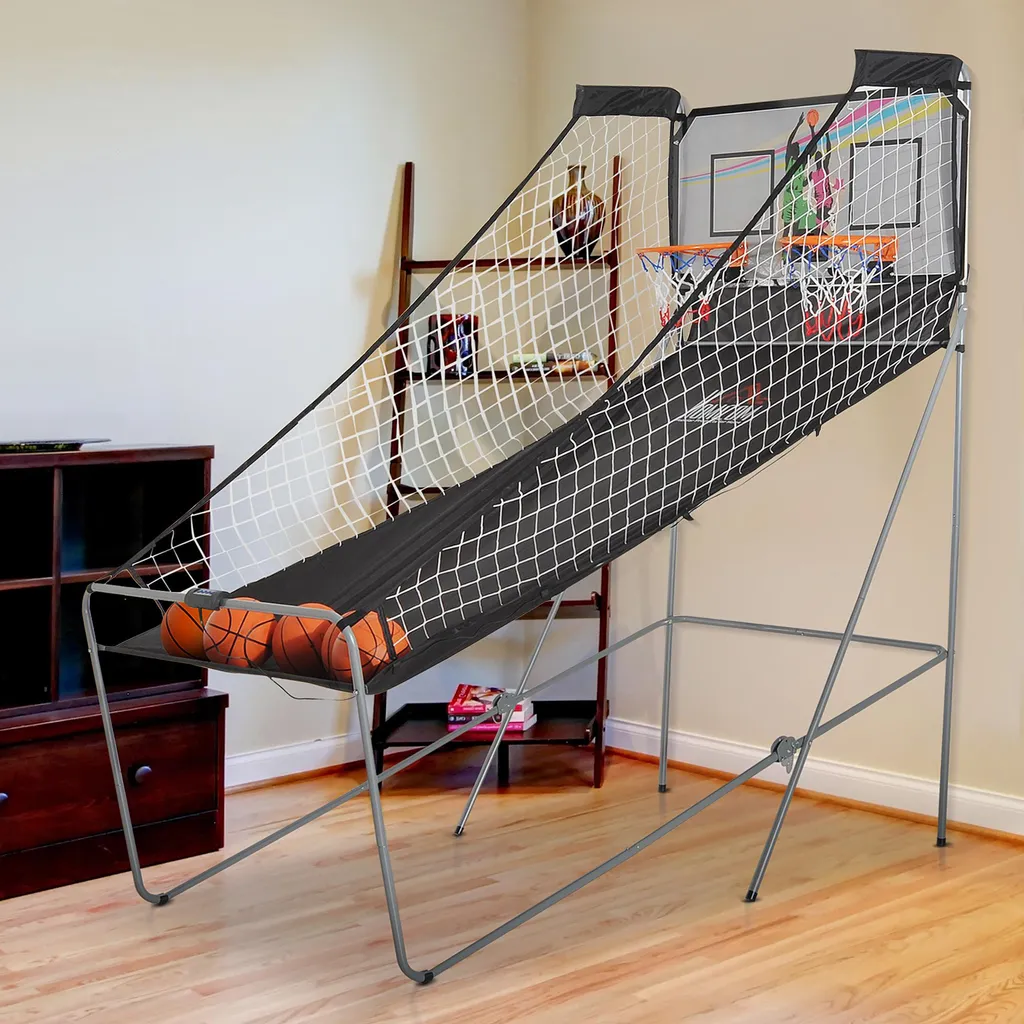 Panier de basket portable réglable 2m à 3m avec compteur de points - 3