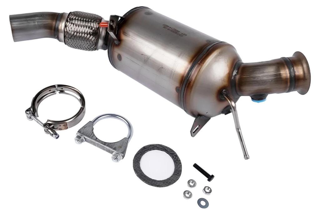 Katalysator - Dreiwege-Katalysator - passend für 116d/118d E81/E82/E87/E88 - 316d/318d E90/E91 - X1 - OE 18307812286, 18307800704, 18307823950