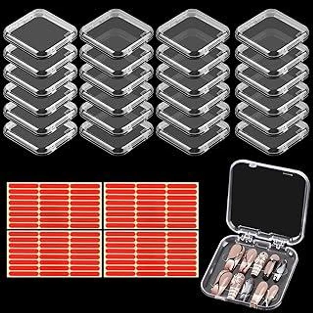 Set Kalolary 24 Scatole per Unghie Press-on | Kit Salone Completo
