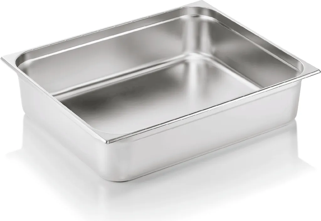 Bac Gastronorme 2/1 Professionnel 150 mm Inox pour Cuisine et Buffet