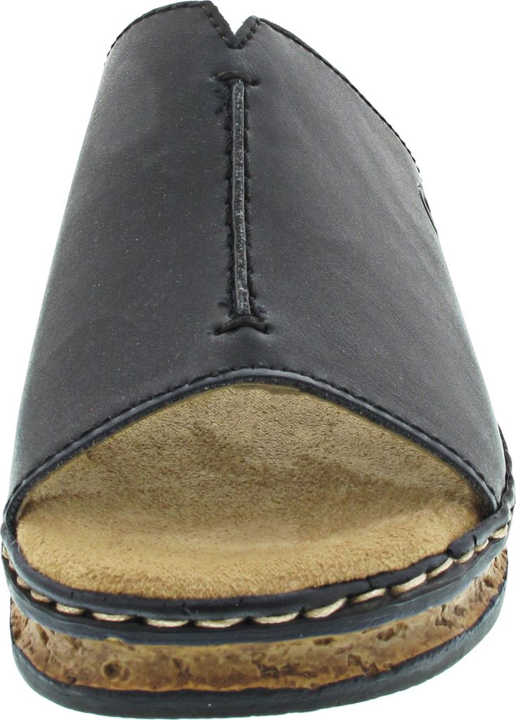 Rieker Damen Pantoletten Clogs Keilabsatz 629M9-00, Produktbild 
