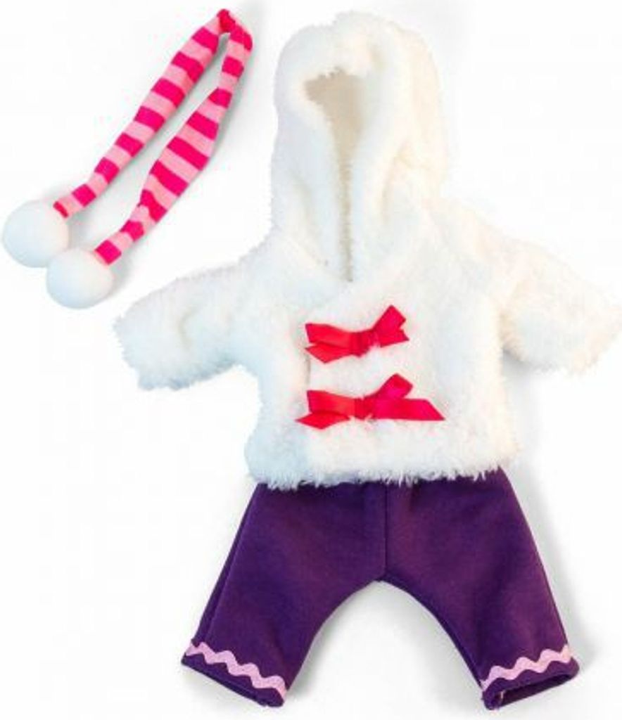 Kaltwetter-Kleidungsset für die 32 cm große Mädchenpuppe