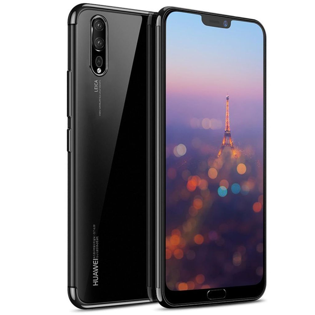 EbestStar Hülle Für Huawei P20 – Lederlook TPU Schutzhülle, Schwarz, Stoßdämpfend