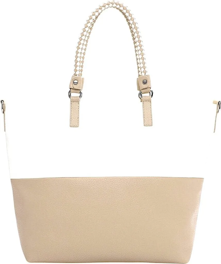 Sac à main beige de loisirs Emily & Noah, grand cabas de mode