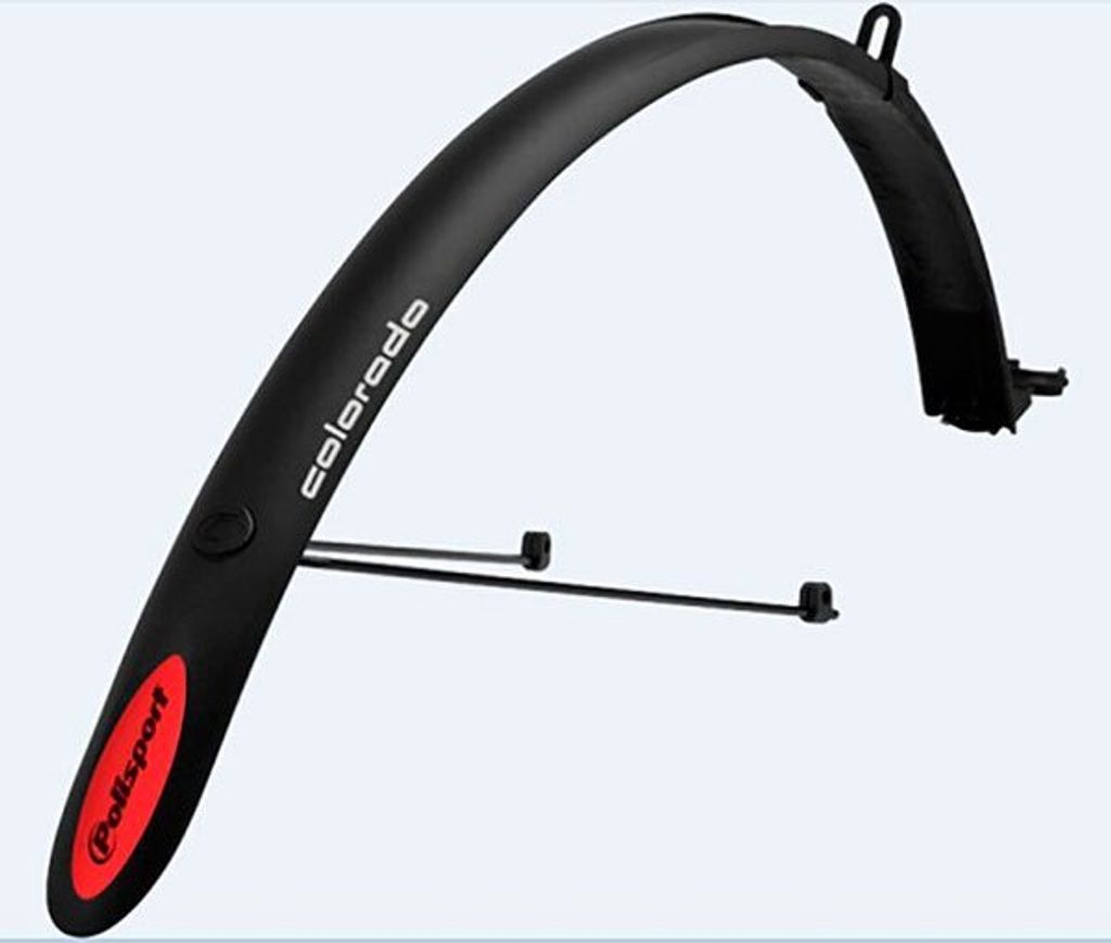 Beschermplaatset 28" POLISPORT, voor- en achterkant, Productafbeelding 