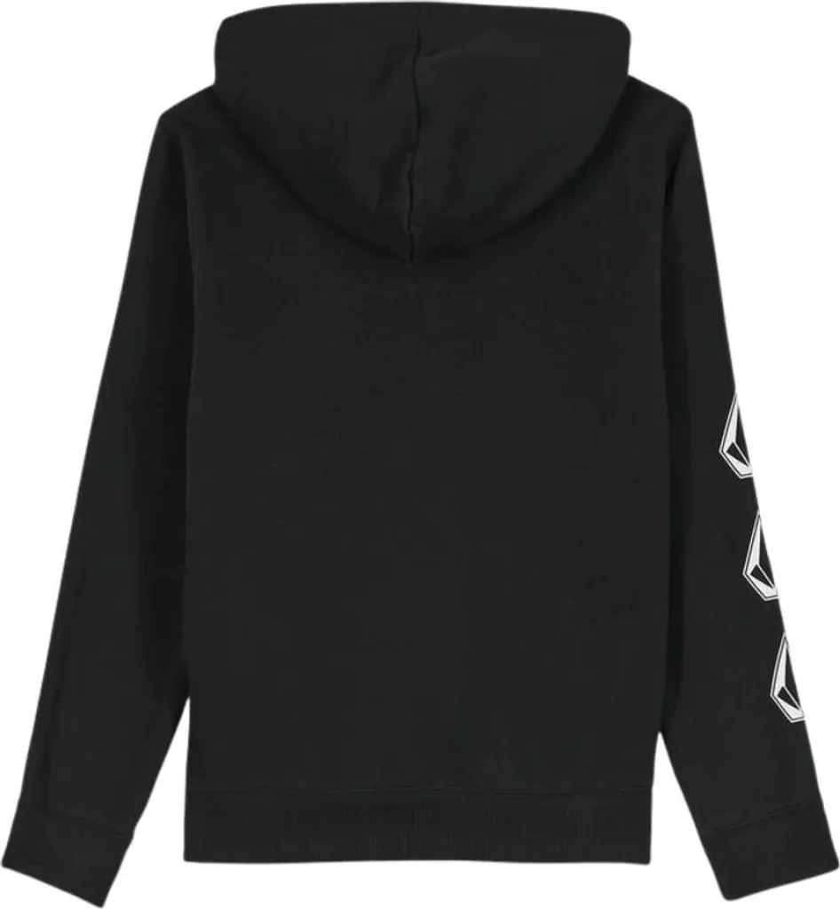 Fini le Froid avec le Sweat Zippé Volcom Iconic Stone Gid Noir en M