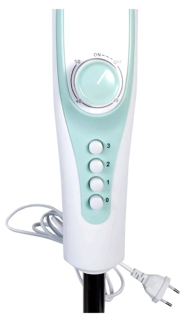 Ventilateur sur pied 43 cm Aga MR8110 Blanc : Idéal pour Chambre et Bureau