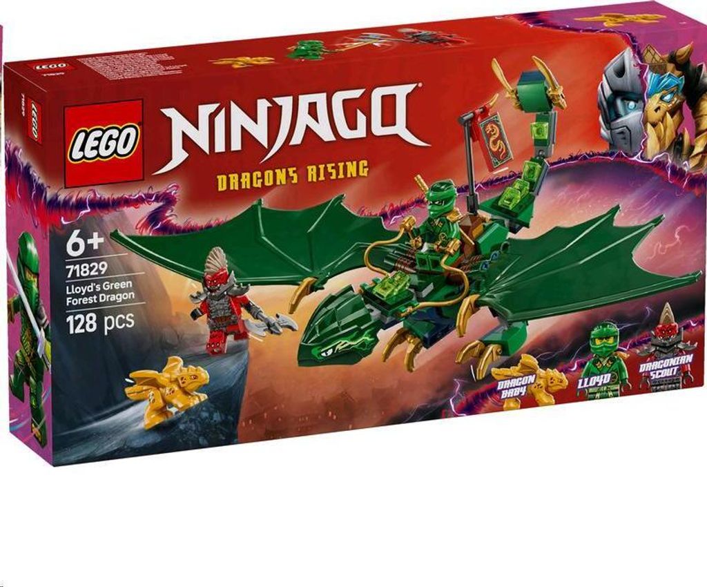 LEGO NINJAGO Lloydův zelený lesní drak, Sada na stavění, 6 Obrázek produktu 