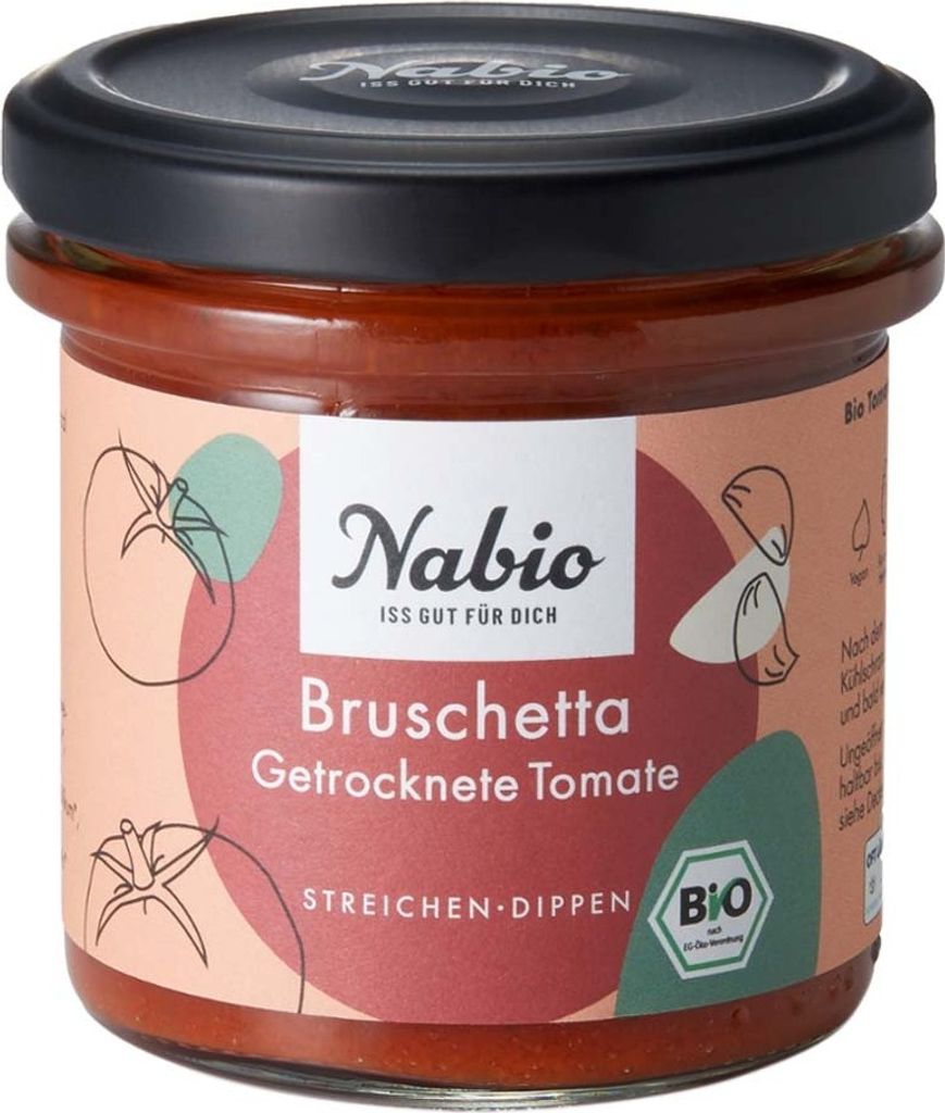 Nabio Bruschetta Tomate (135 g) Produktbild 