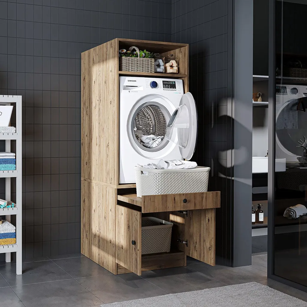 Meuble Machine à Laver Roomart pour En finir avec le Désordre