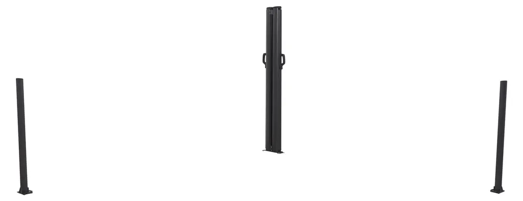 Paravent Double Kim 6m Noir - Solution Anti-vis-à-vis et Coupe-vent Efficace