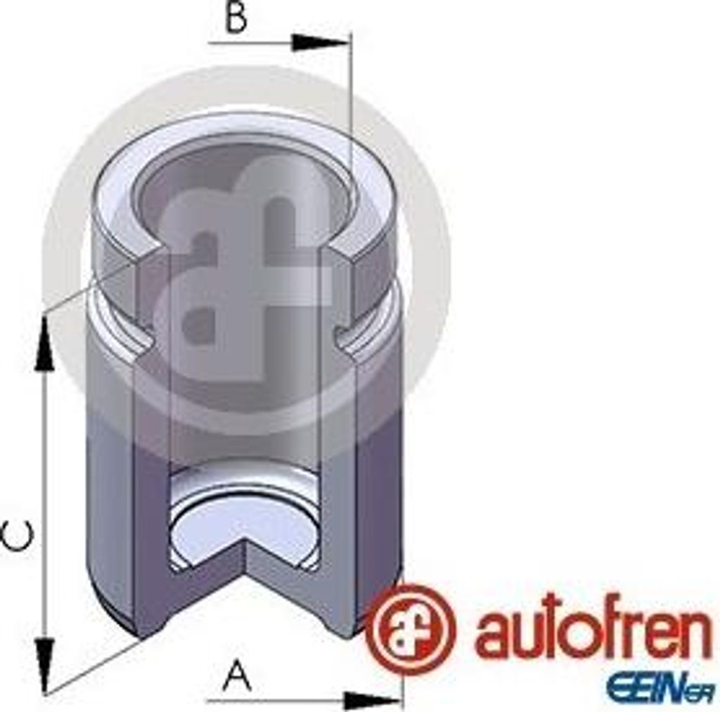 AUTOFREN SEINSA Bremssattel-Kolben für HYUNDAI ACCENT III (MC) 31mm Stahl