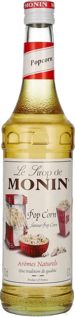 Monin Sirup PopCorn 700ml - Cocktails Milchshakes Produktbild 