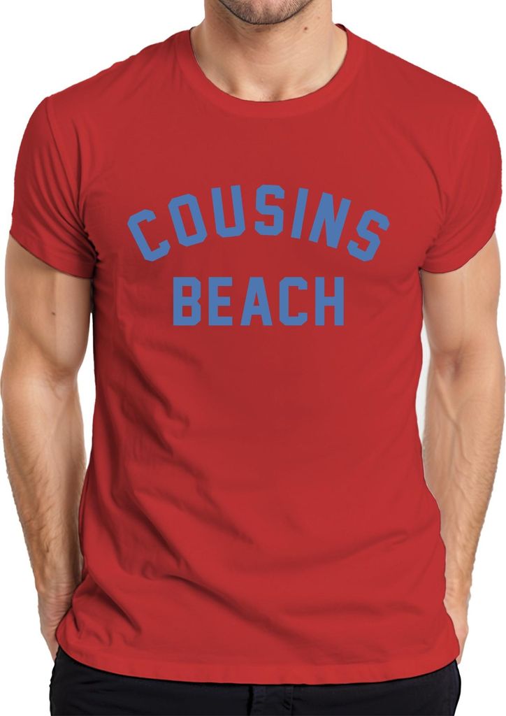 Cousins Beach The Summer I Got Pretty Herren T-Shirt, Rot, L