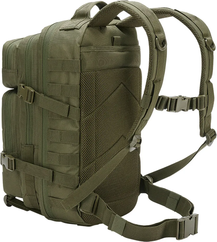 Sac Militaire MOLLE US Assault Pack Medium Olive avec Dos Rembourré - 7