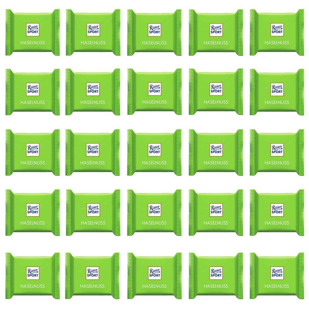 Ritter Sport mini Haselnuss 25er Produktbild 