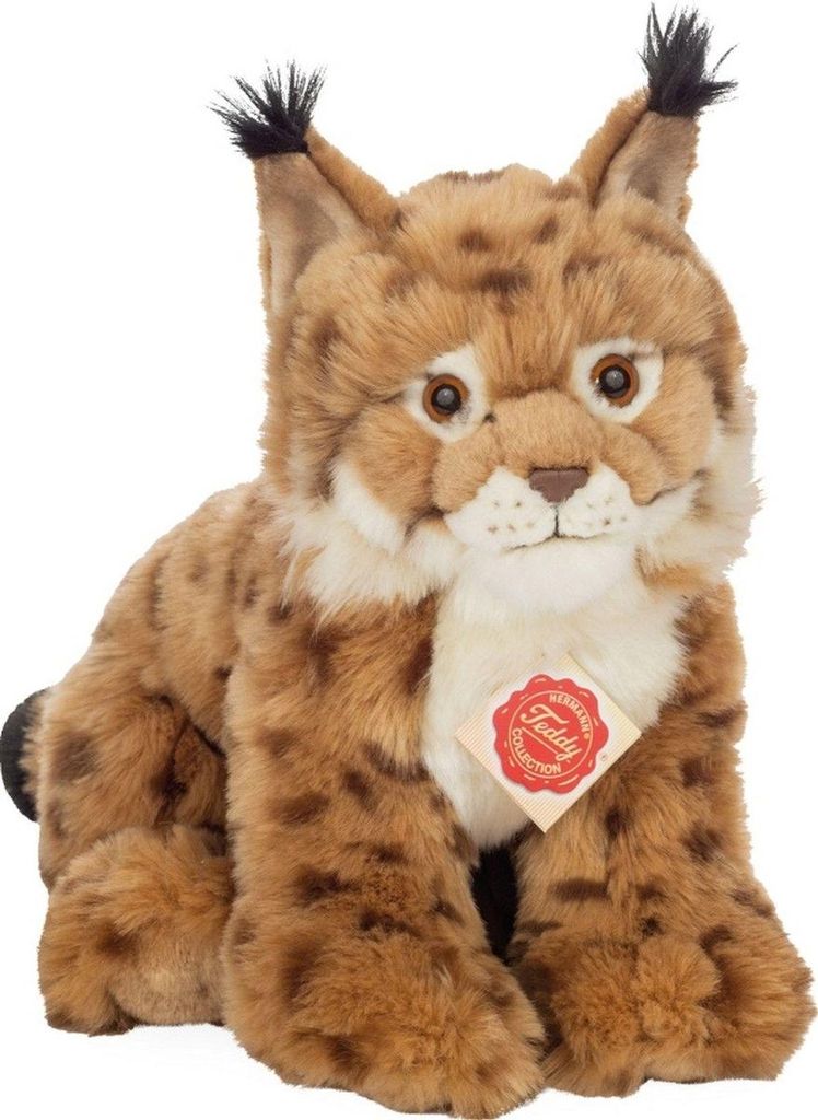 Teddy Hermann Luchs Kuscheltier 26 cm Produktbild 