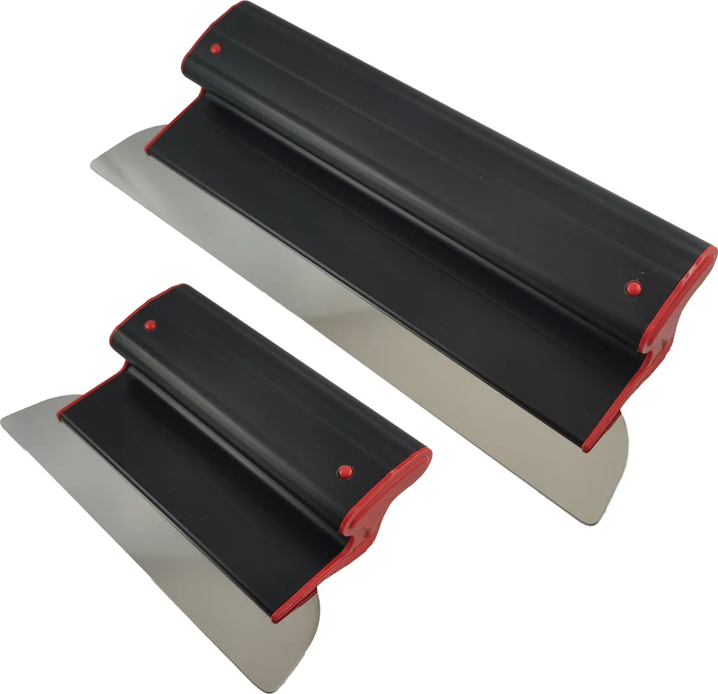 Kit Spatole Superfici Professionali 40-60cm Lama Flessibile 0,3mm ERGO