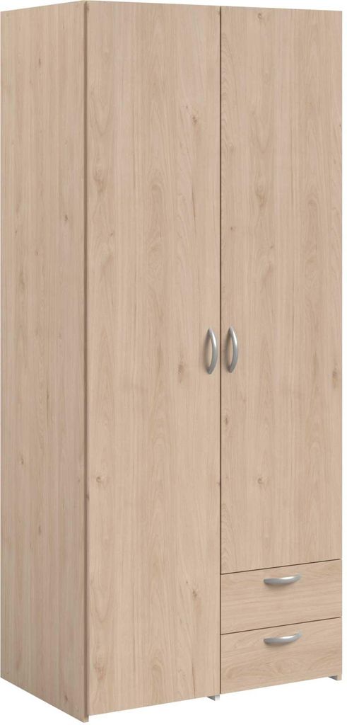 Salvador Kleiderschrank mit 2 Türen und 2 Schubladen - Produktbild 