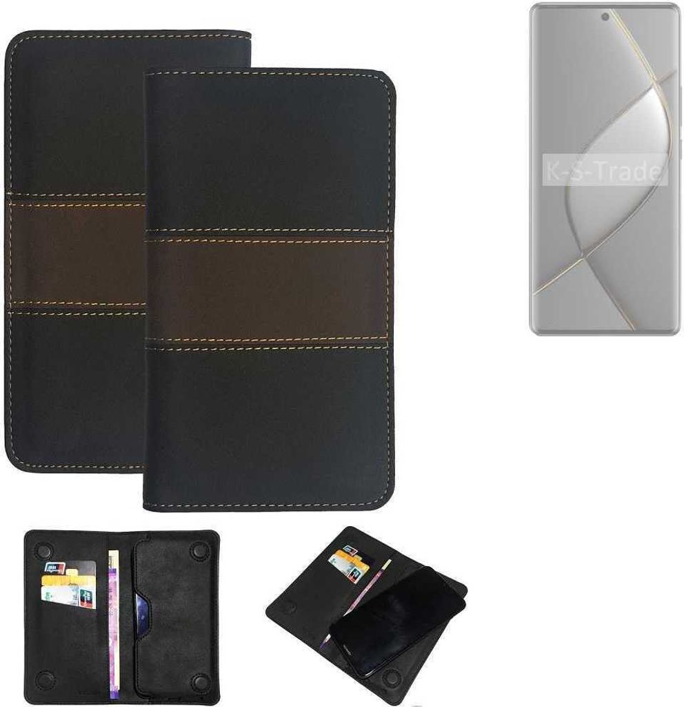 K-S-Trade Hülle Handyhülle kompatibel mit Tecno Spark 20 Pro+ Schutzhülle Walletcase Bookstyle Tasche Schutz Case Handytasche Wallet Cover