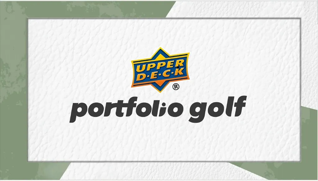 Cartes de Golf 2024 Upper Deck Portfolio - Set de Collection Officiel