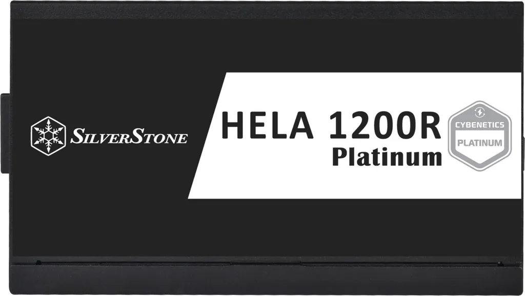 Alimentation PC 1200W SilverStone HELA 1200R avec Norme ATX 3.0 Noir