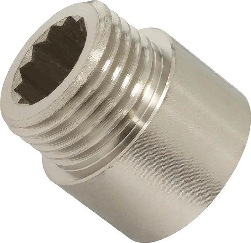 Rallonge métallique tuyau d'eau 15 mm 1/2 pouce en acier inoxydable robuste