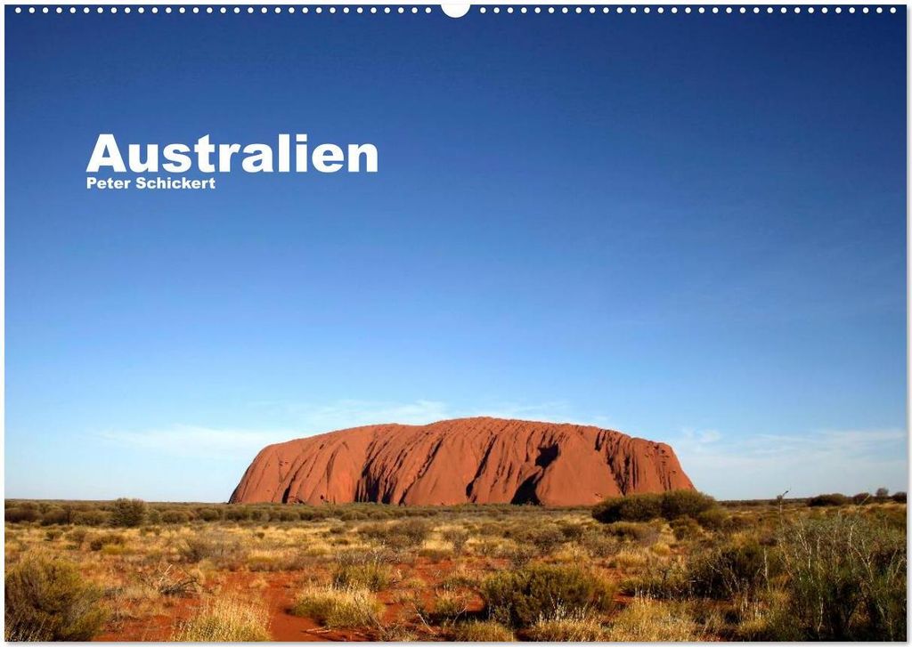 Australien (Wandkalender 2026 DIN A2 quer), CALVENDO Monatskalender