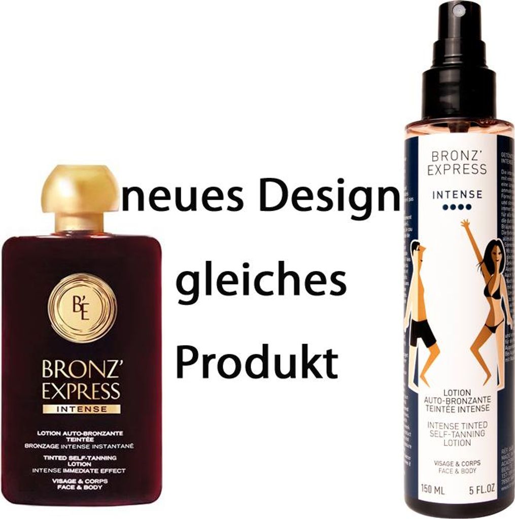 Academie Bronz'Express Intense Tinted Self-Tanning Lotion Produktbild 