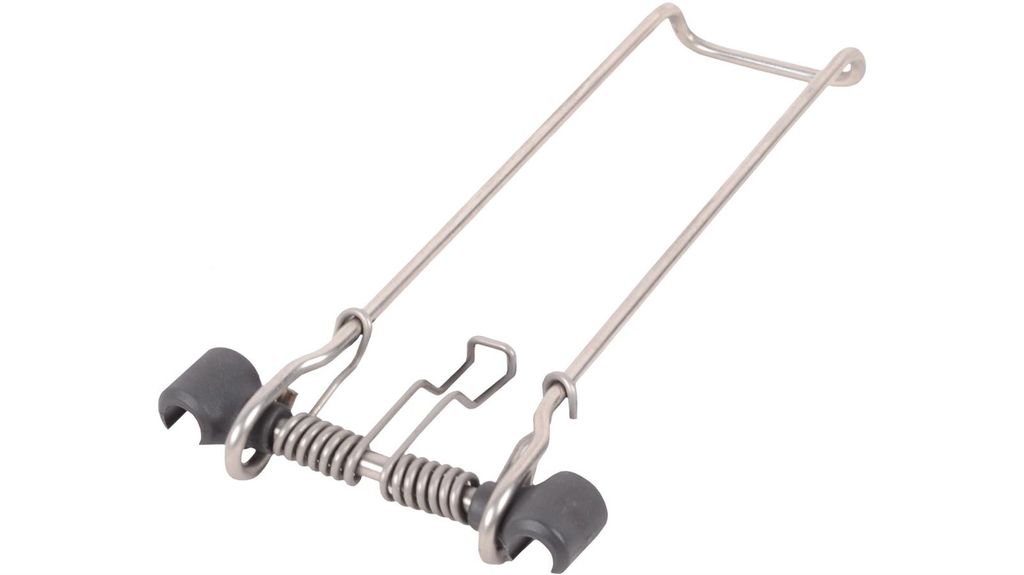 AtranVelo Federklappe Atran Edelstahl Silber silber