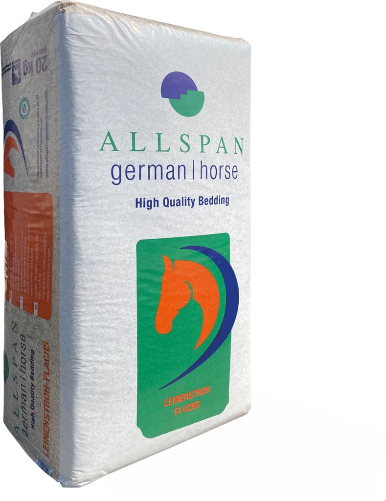 ALLSPAN 20kg Einstreu German Horse Leinenstroh | Produktbild 
