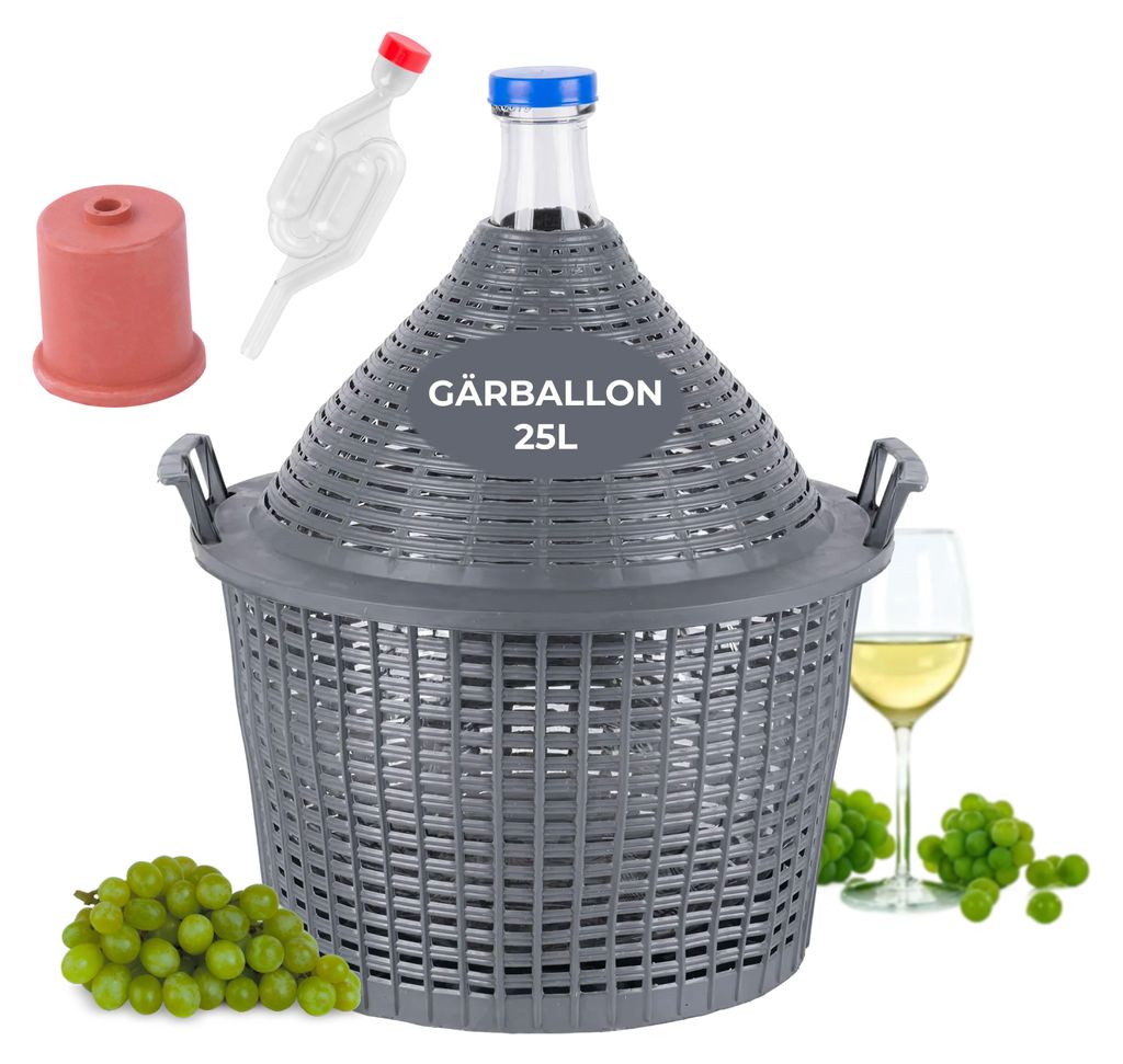 Ballonflasche Strend Pro Cada Inco, 25 Liter Glas, Produktbild 