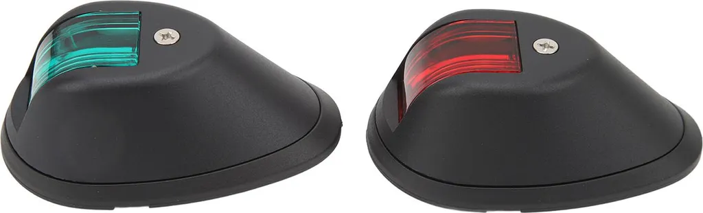 Kit feux de navigation LED étanches 12V pour bateau noir basse conso