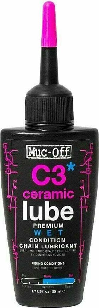 Muc-Off C3 Wet Ceramic, Mazivo, Řetěz, Tuba, 50 ml Obrázek produktu 