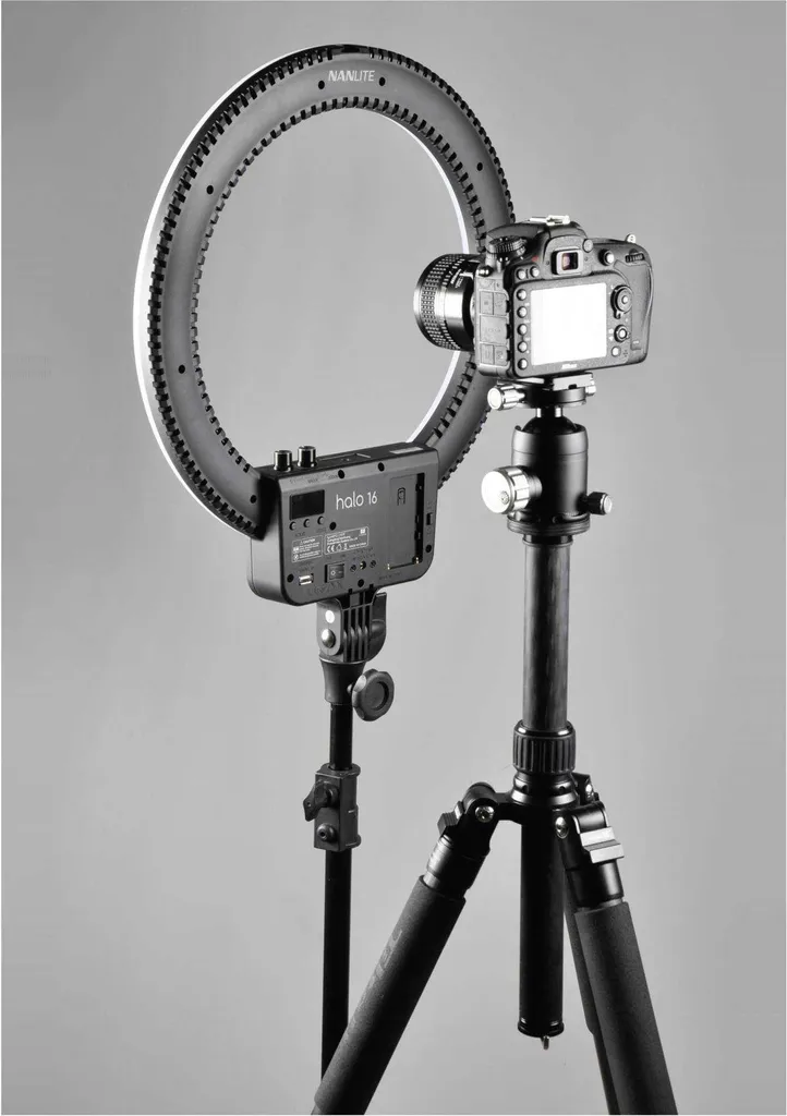 Nanlite Halo 16 Ring Light Réglable 3200-5600K pour Studio Photo - 9